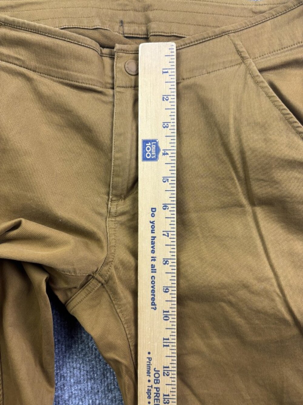 Mountain Hardwear Chino Pants Womens 32 Brown Twill Regular Fit‎ Pockets Travel - Picture 3 of 7